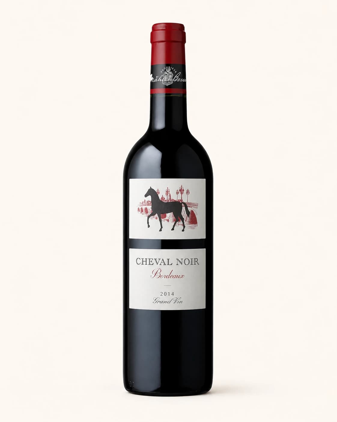 Cheval Noir Bordeaux Rouge