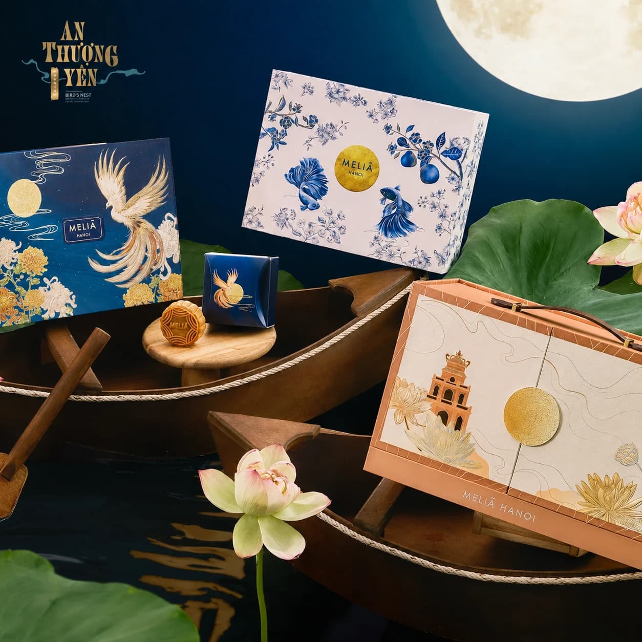 Bộ sưu tập bánh trung thu Meliá Hà Nội