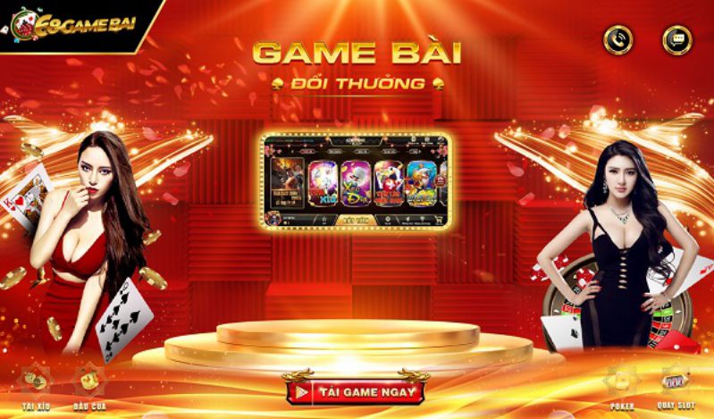 68 game bài là cổng game chơi bài ăn tiền trên mạng uy tín