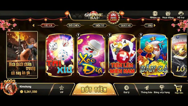 Cổng game quốc tế uy tín 68 game bài đăng ký dễ dàng