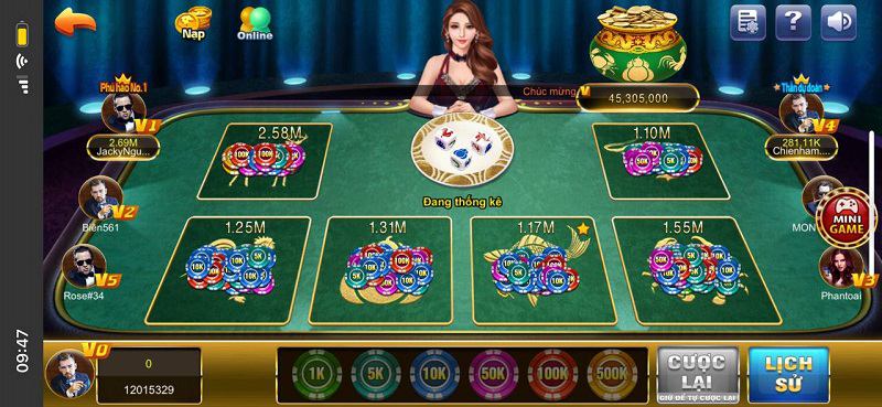 Giới thiệu Game Bầu Cua 68 game bài