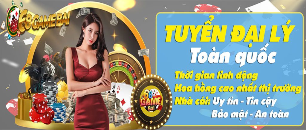 Hướng dẫn làm đại lý 68 game bài