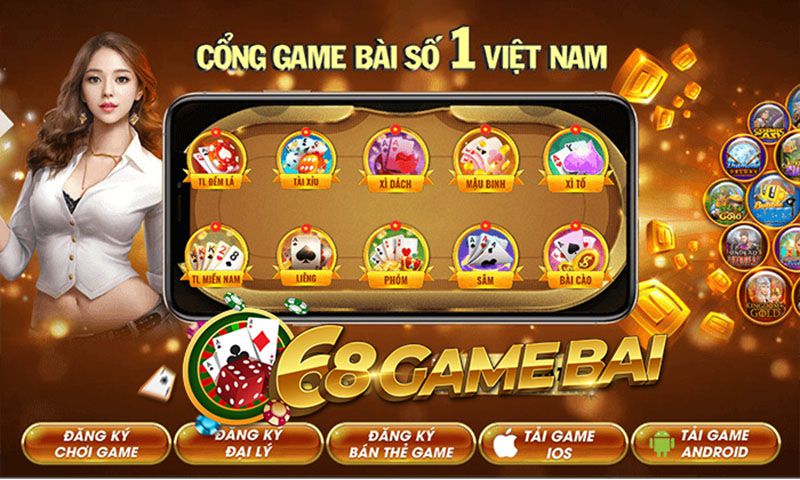 Giới thiệu trò chơi Phỏm 68 game bài