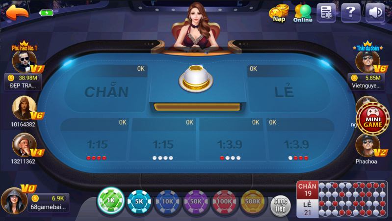 68 game bài là cổng game casino có tỷ lệ hoàn trả cao