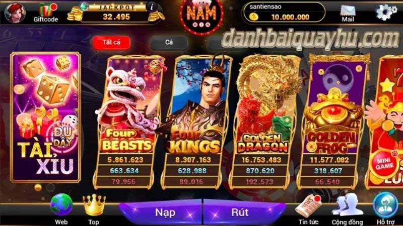 Mini game hấp dẫn tại Vua Bắn Cá