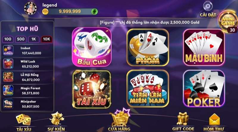 Tổng quan về cổng game Lux Vin