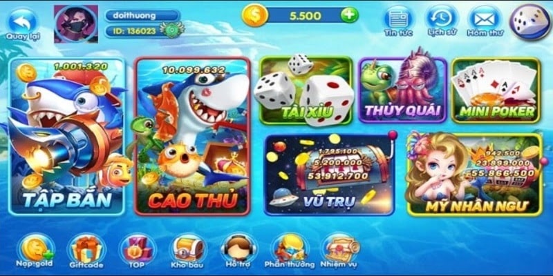 Link dự phòng cho cổng game