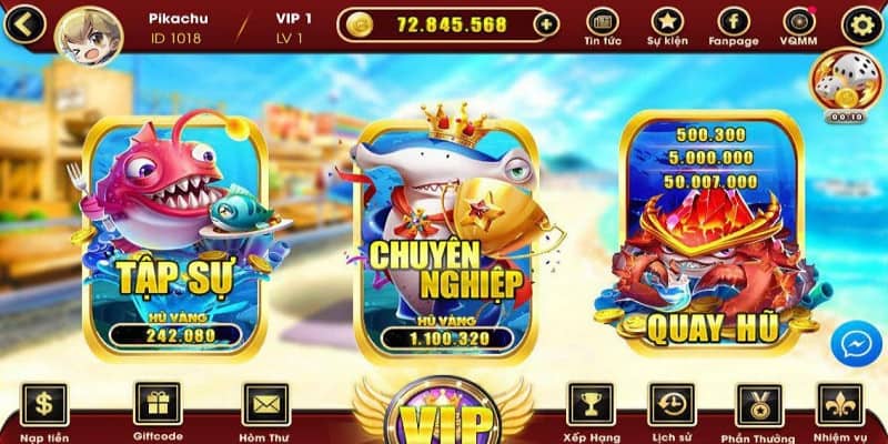 Game bắn cá ICA tại cổng game Bắn Cá Zui