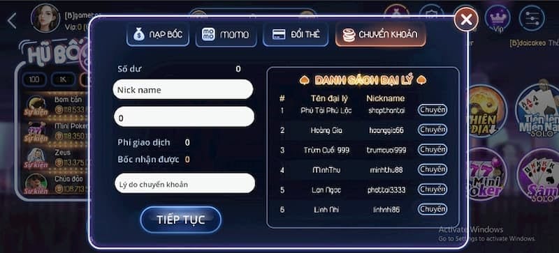 Những trò chơi có tại bocclub fan làm nên sự thành công của cổng game