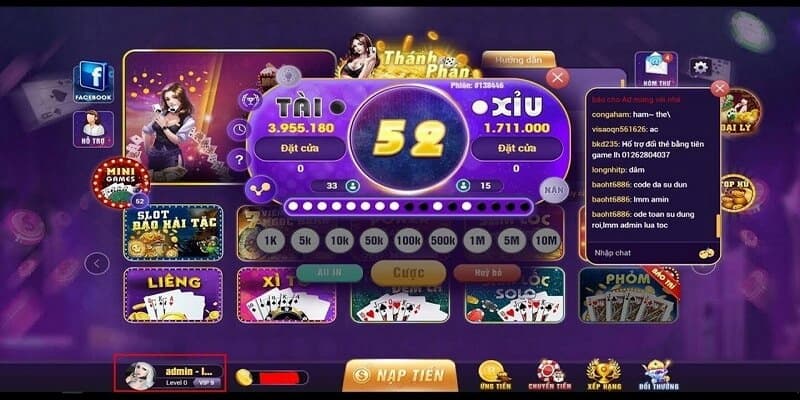 Mini game tại Sum99 vin