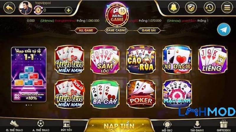 Những hạn chế nhỏ của cổng game sunvip me