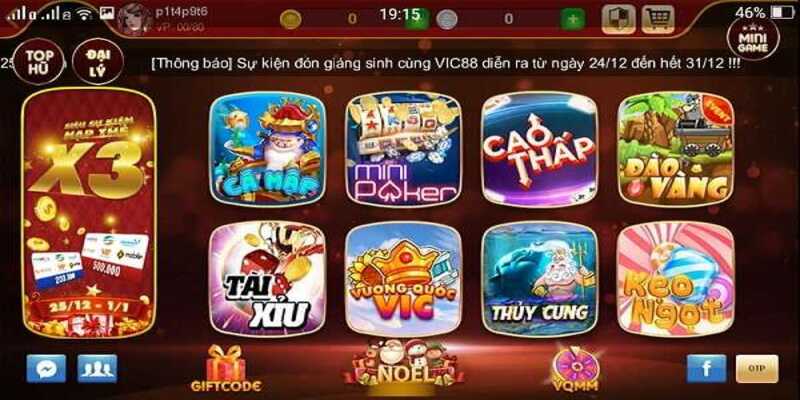 Game bắn cá đổi tiền thưởng tại Vic88