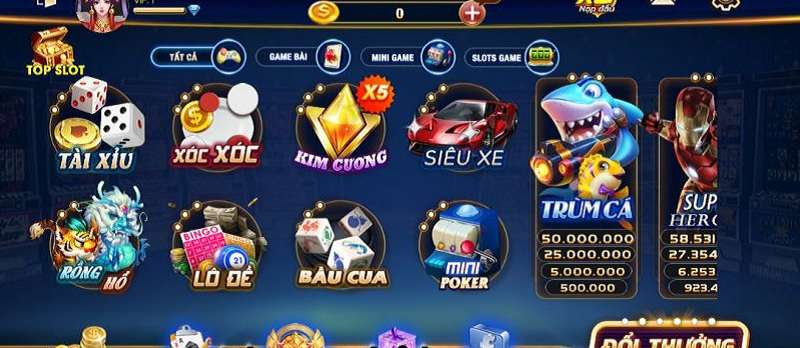 Một số con game slot đỉnh cao tại Su88 club