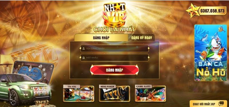 Hướng dẫn đăng ký cổng game Nhatvip đơn giản