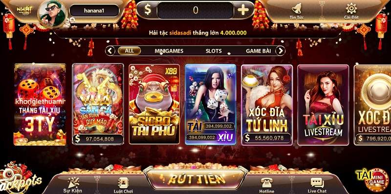 Cổng game đánh bài đổi thưởng trực tuyến Nhatvip