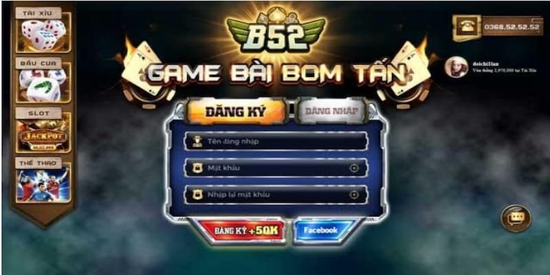 Hướng dẫn tạo tài khoản b52 club