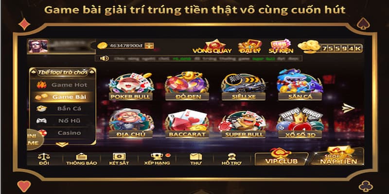 Game bài thú vị tại TBR