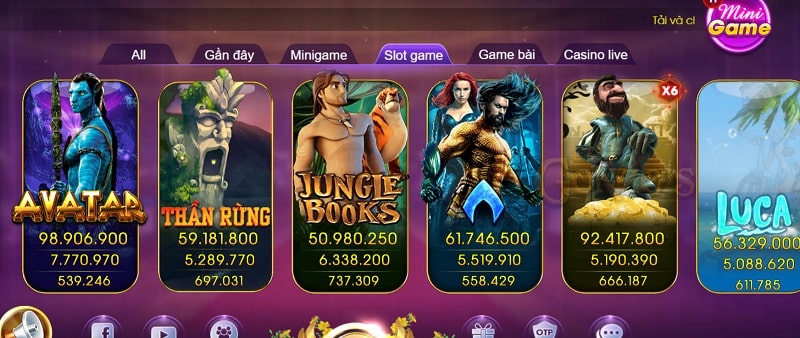 Game slot thú vị tại Choáng club