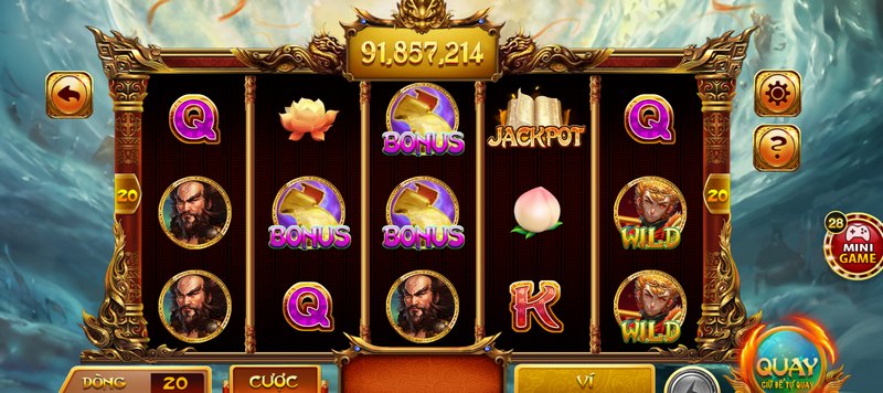 Cách tham gia vào slot game Tây Du Ký tại Rikvip rất đơn giản