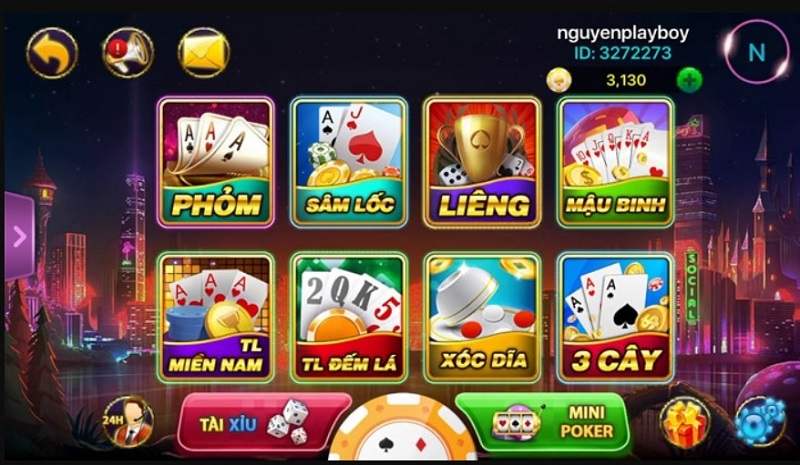 Game bài hay của cổng game vip88 club