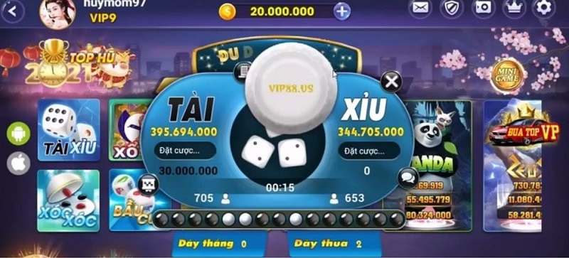 Mini game nổi bật tại vip88 club