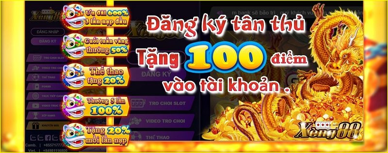 Khuyến mãi Xeng88 cực hot