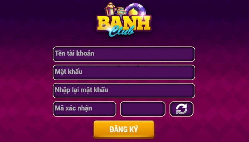 Các bước lập tài khoản Banh club dễ hiểu