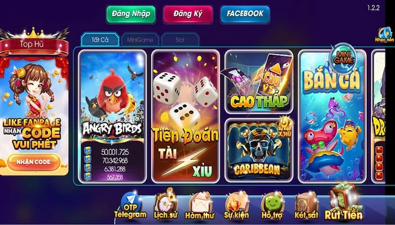 Những sản phẩm game bài tại Loc86 club