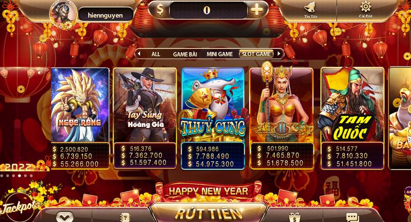 Chơi Slot nhận thưởng cực lớn tại Nohu68