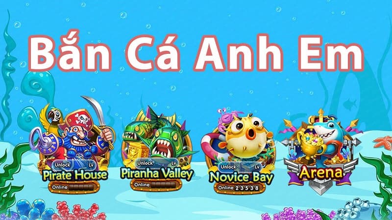 Tổng quan thông tin về cổng game bắn cá anh em